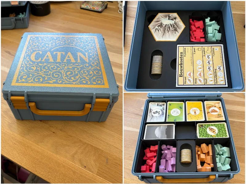 5-6 player Catan Base Board Game Box EU Version 