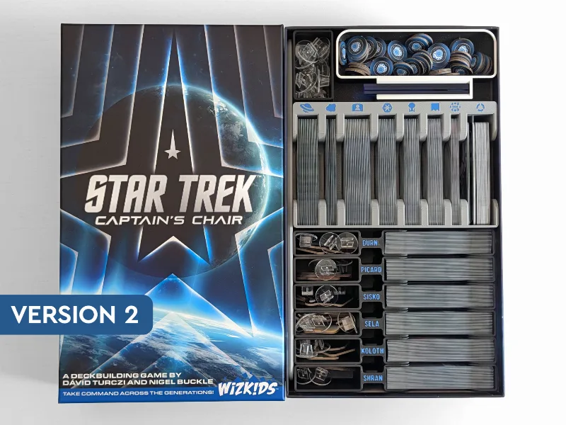 Star Trek: Captain's Chair - Organizer Insert - V2