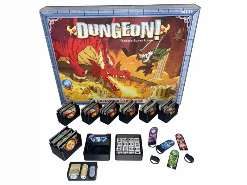 Dungeon! Board game organization set