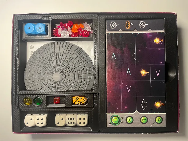 Under Falling Skies - mothership tray for 3D craft