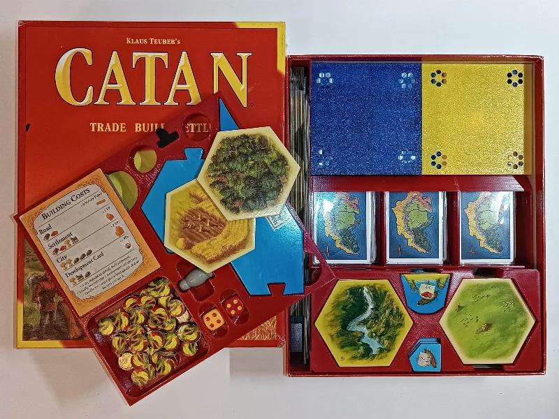 Catan (Base + Seafarers) Organizer