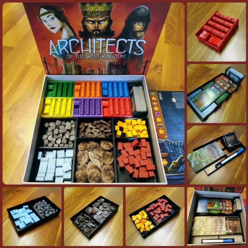 Architects of the West Kingdom Organizer (incl. Expansion)