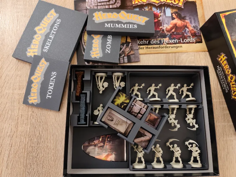 Insert Set for Heroquest Return of the Witch Lord