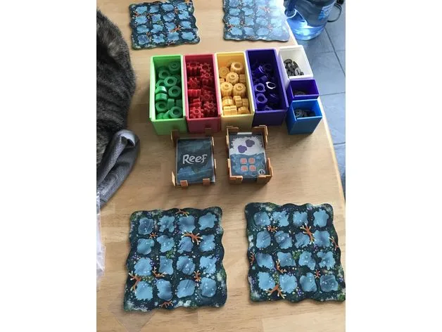 Reef board game insert