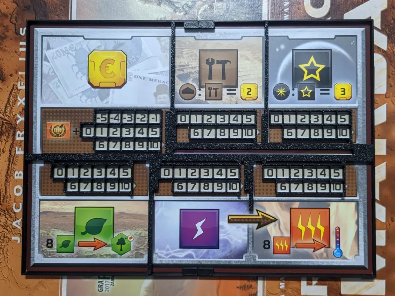 Terraforming Mars - player board holder
