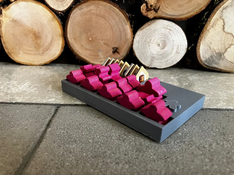 Carcassonne Meeple tray