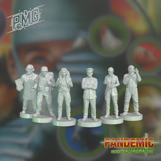 Pandemic State of Emergency Character's Bundle