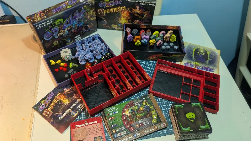 Tiny Epic Dungeons + Stories - Inserts/Organizer