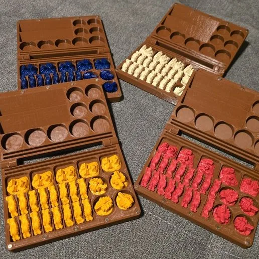PLAYER TRAY FOR CATAN BASE V2