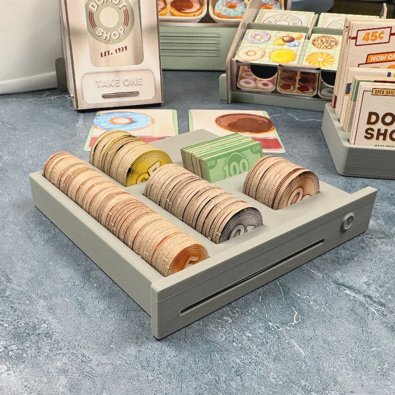 Donut Shop Board Game Insert Organizer Trays