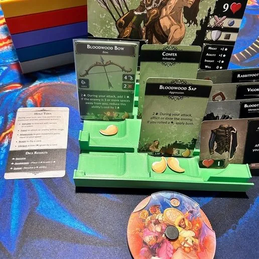 Descent: Legends of the Dark Stackable Character Dashboard/Storage Tray