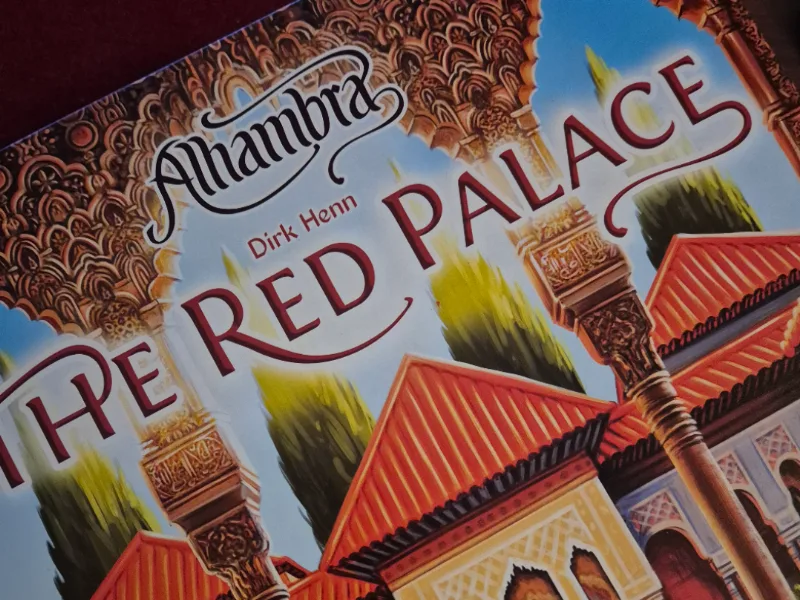 The red palace - Alhambra - Board game insert