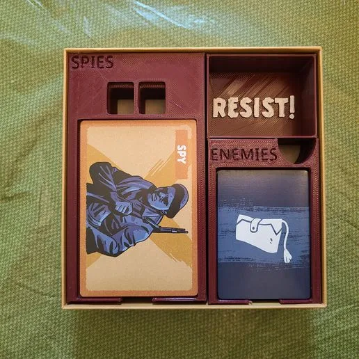 Resist! insert / box organizer (supports sleeved cards)