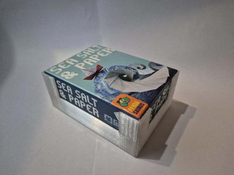 Sea Salt & Paper storage for sleeved cards (original lid)
