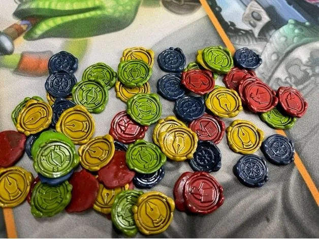 Waxseals for Darwin's Journey