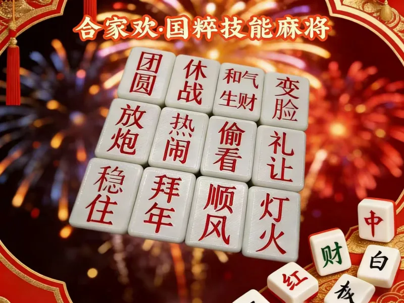 !Family Fun: National Essence Skill Mahjong!