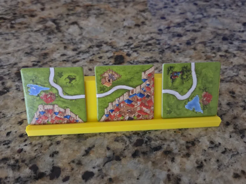 Carcassonne 3-Tile Holder