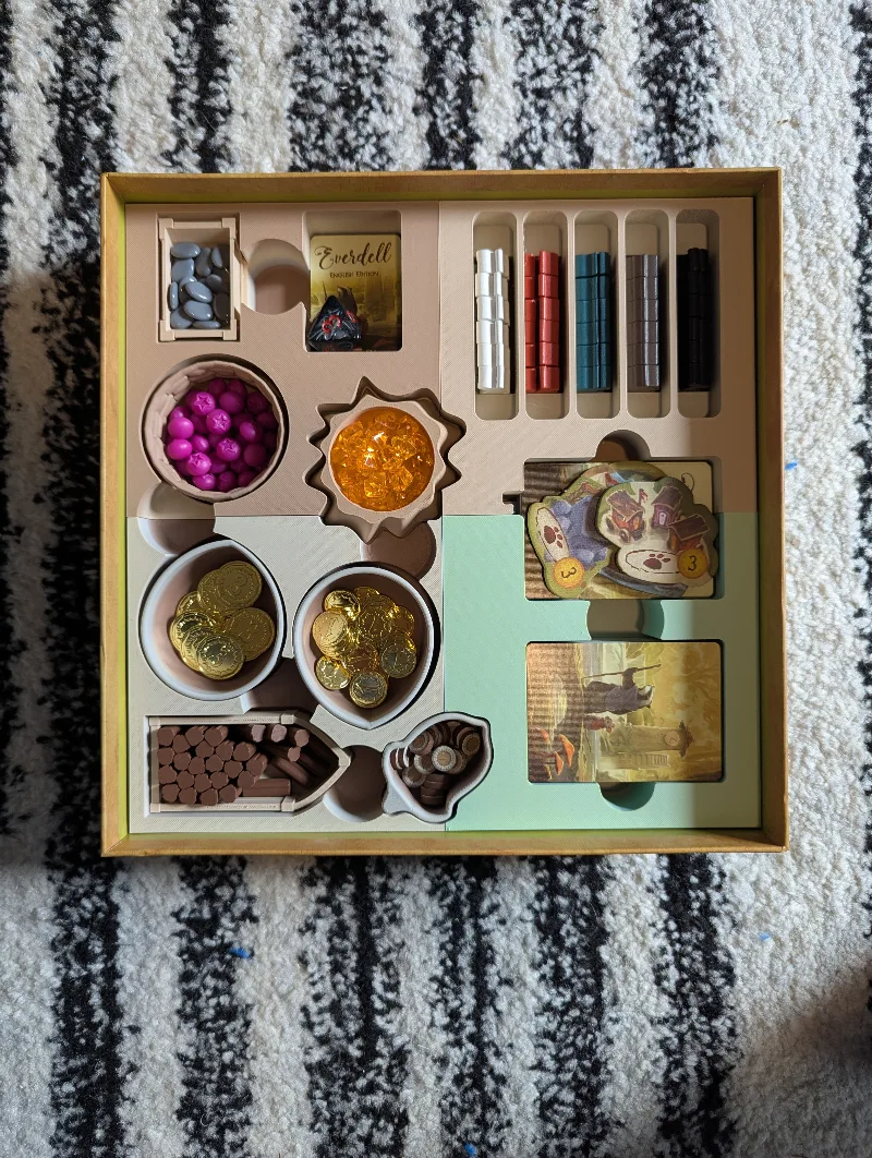 Everdell Standard/Collectors Organizer for resource containers