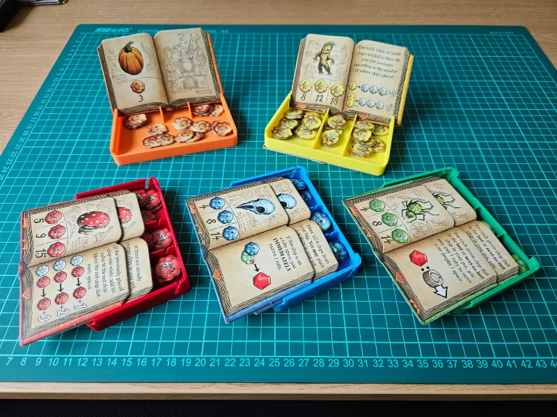 The Quacks of Quedlinburg trays (NO EXPANSIONS)