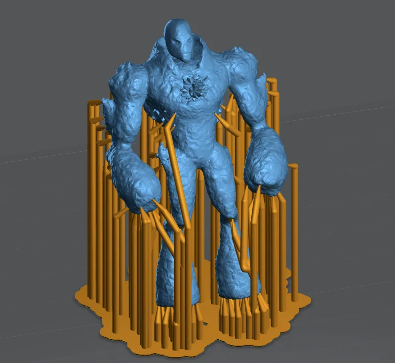 Gloomhaven Stone Golem (Resin pre-supported)