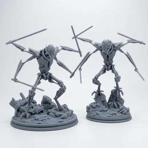 General Grievous Dual Pose - 32mm Star Wars Legion Scale