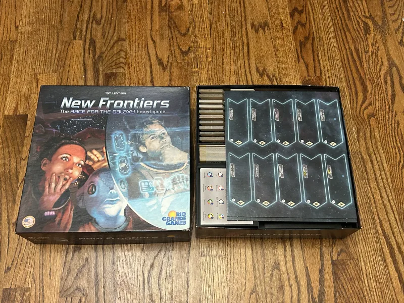 New Frontiers Board Game Insert w/ Expansion