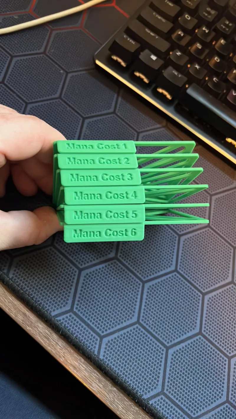Magic the gathering card divider