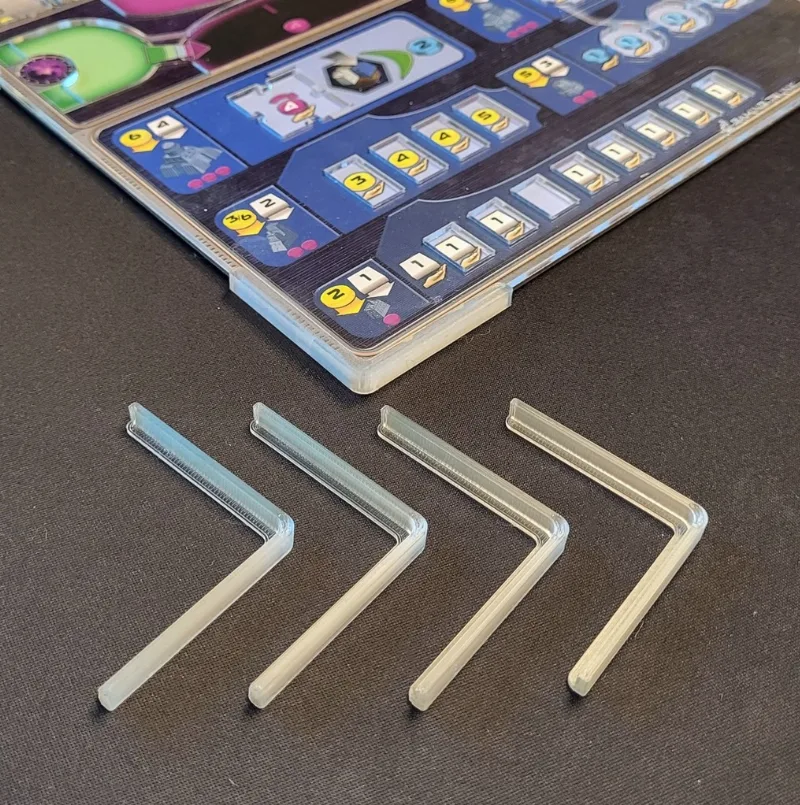 Gaia Project: Corner Frames for Player Mat Acrylic Overlays