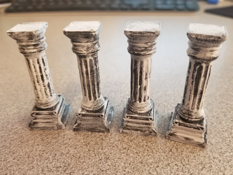 Modified Doric Column for Gloomhaven and other games