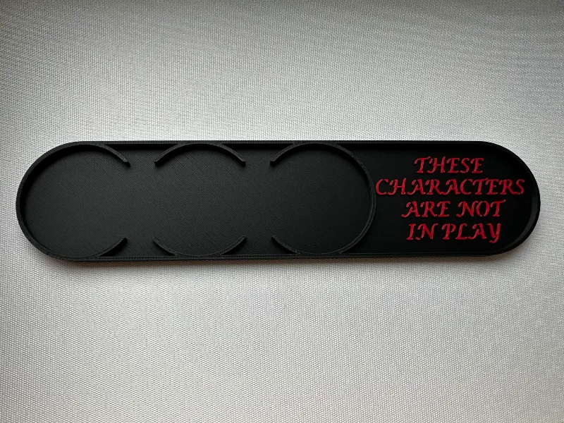 Blood on the Clocktower Bluff Token Organizer