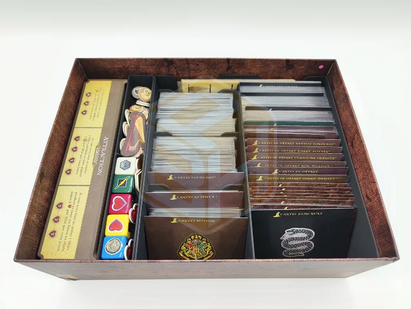 Organizing insert for Harry Potter: Hogwarts Battle