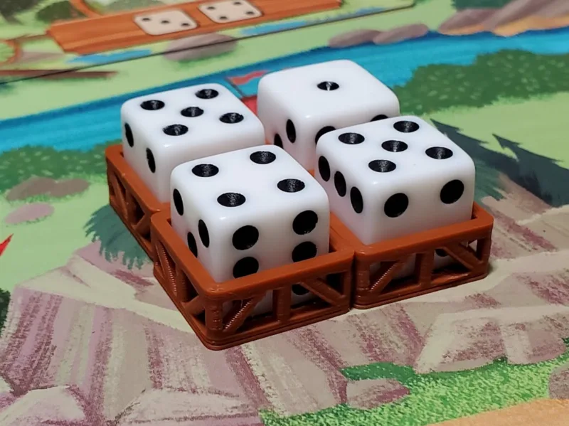 Creature Comforts Dice Crate holder
