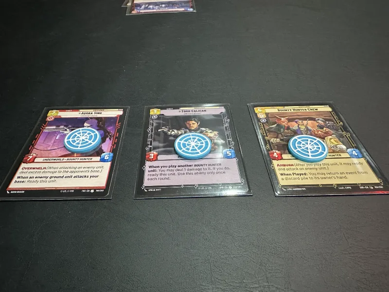 Double-Sided Star Wars: Unlimited Shield Token