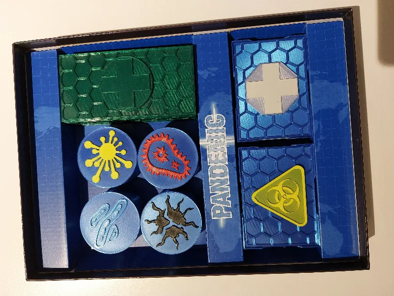 Pandemic theme Board Game Organizer