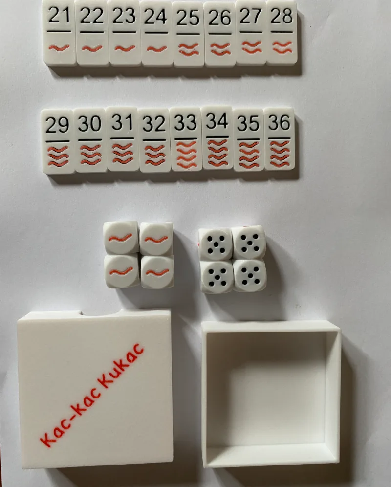 Heckmeck/Pickomino  Game Set