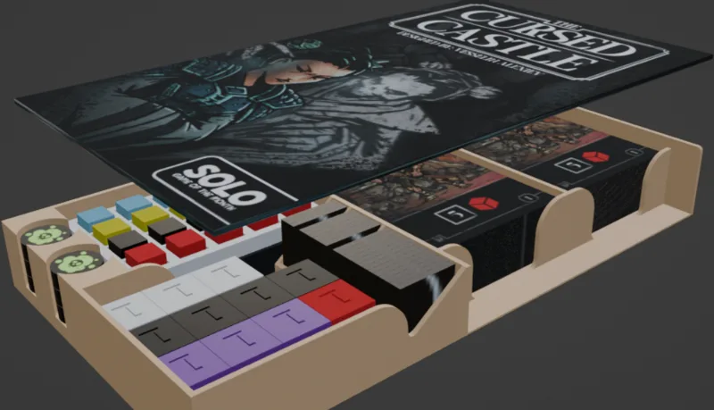 Cursed Castle Custom Insert