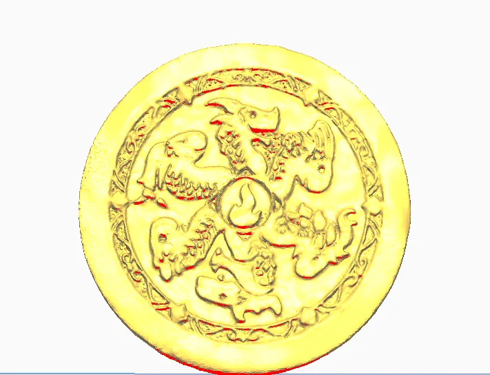 FlameCraft Gold Coin