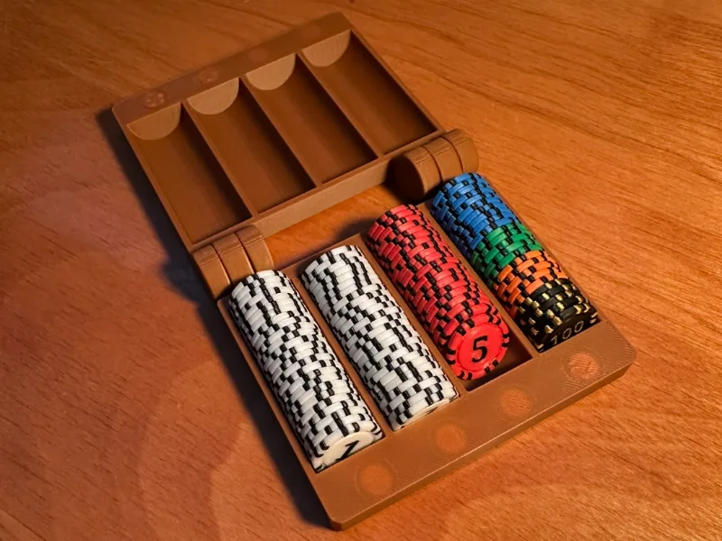 Mini Poker Chip Set (With Case)