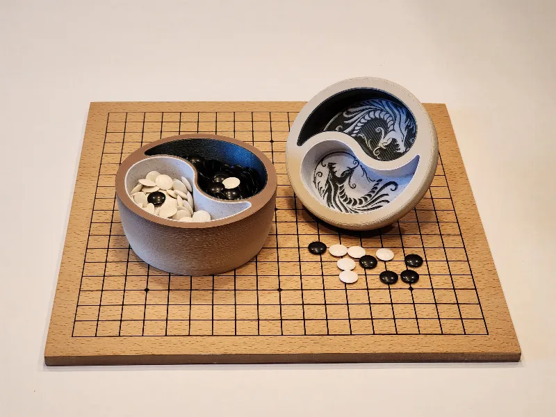Yin Yang Dragon Go Box **Advanced Multimaterial Print**