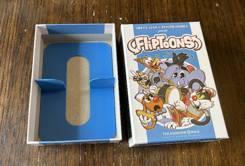 Fliptoons Card Game Insert