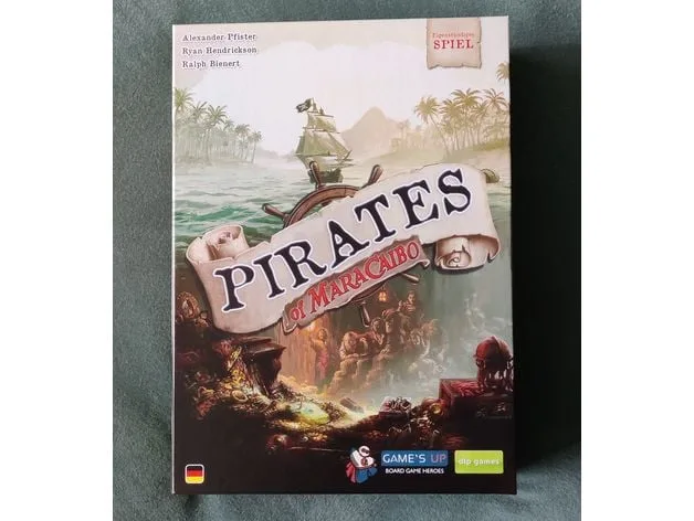 Pirates of Maracaibo & Expansion - Board Game Insert - Sleeved Cards