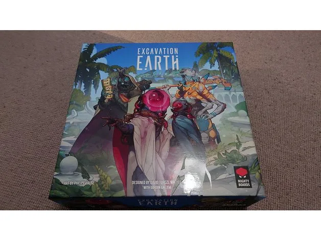 Excavation Earth + Expansions - Boardgame Insert