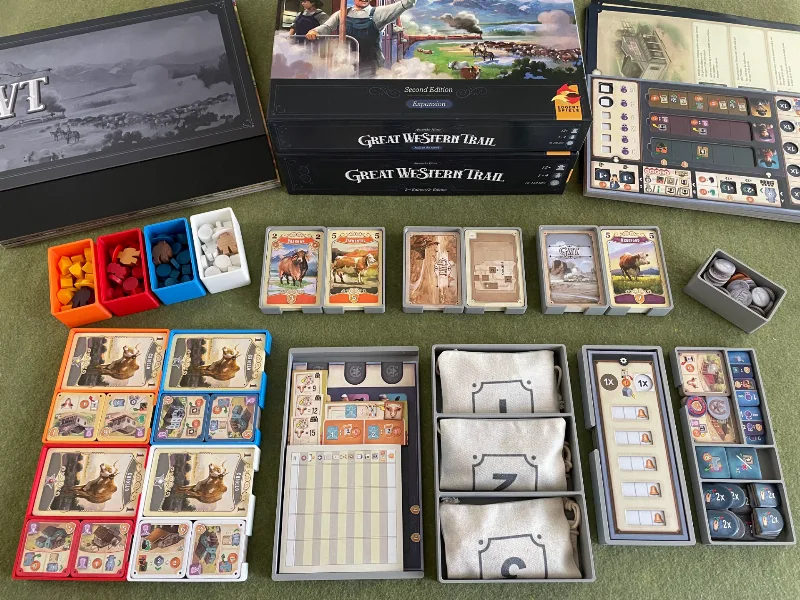 Great Western Trail 2nd Ed + Expansion Insert