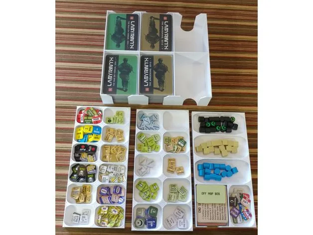 Labyrinth & Expansions Organizer (GMT Games)