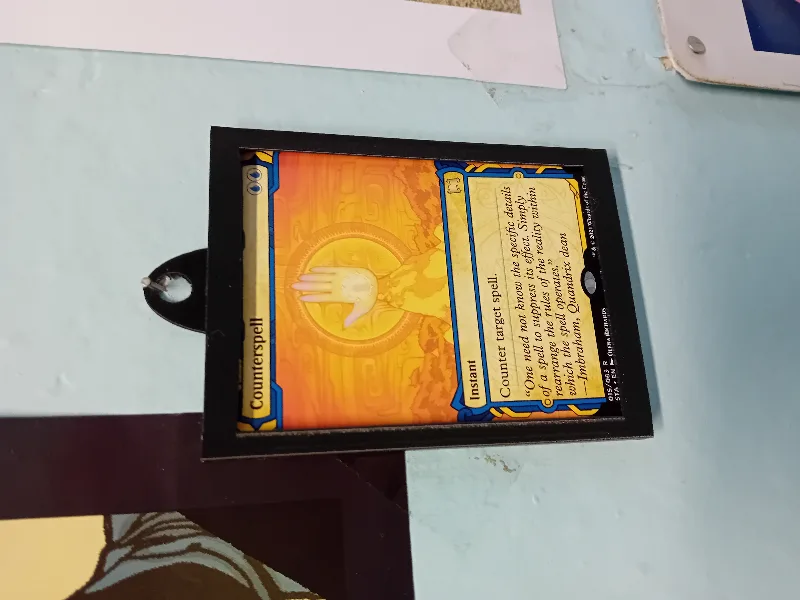 card display case (made for Magic The Gathering cards)