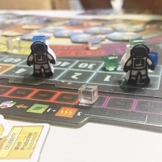 Astronaut Meeple - Terraforming Mars Ares Expedition