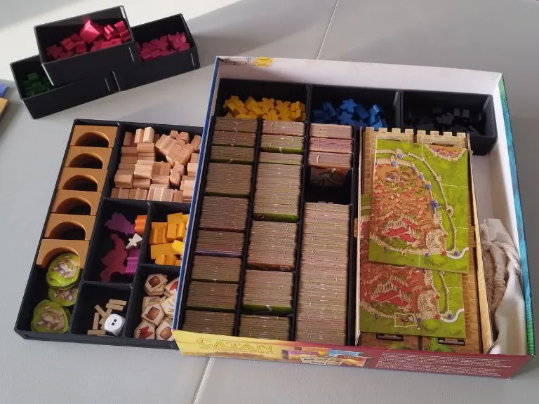 Carcassonne "Royal gift" insert