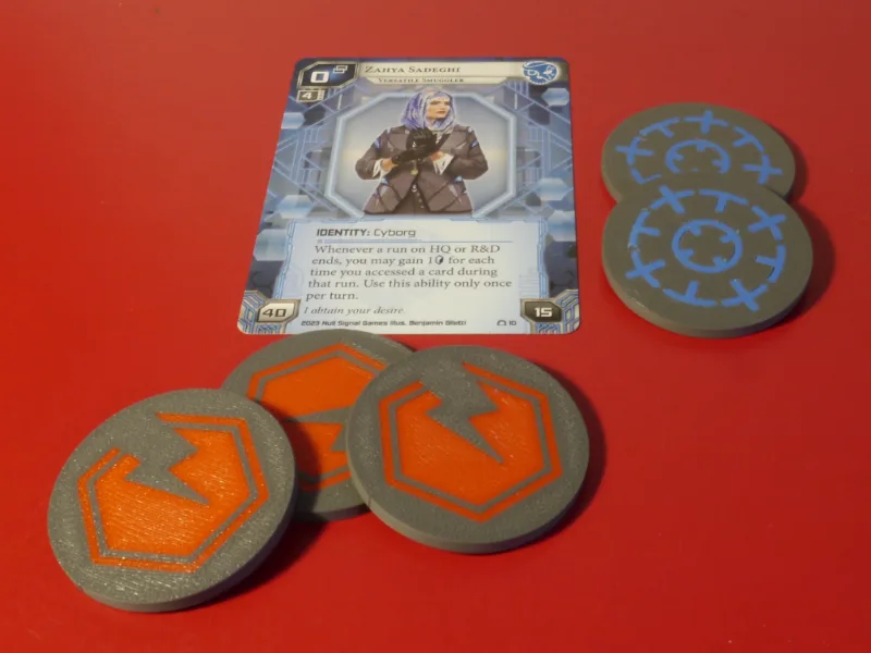 Tag/Core Damage Counters for Android Netrunner