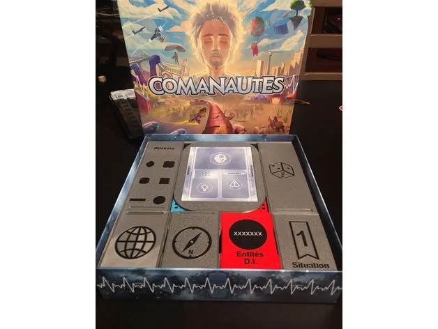 Inserts for COMANAUTS / Rangements pour COMANAUTES