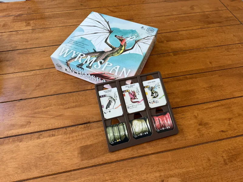 Wyrmspan Dragon and Cavern Card Holder